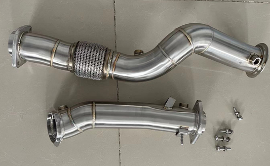 Downpipe for BMW S58 G80 M3/4  2020+. With flexpipe
